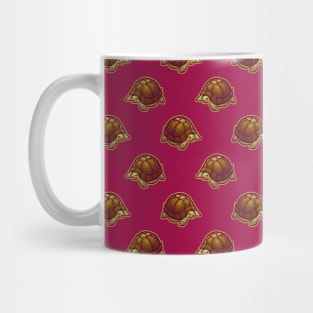 Brown Turtle Pattern Mug